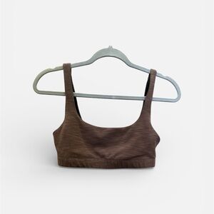 Vuori Daily Rib Brown Sports Bra